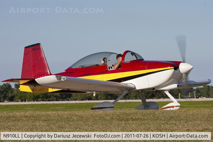 N910LL, Vans RV-8A C/N 80910, RV-8A CN 80910, N910LL