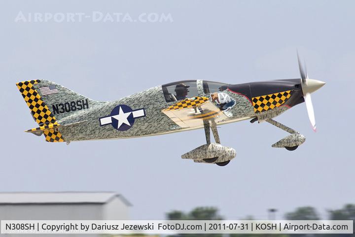 N308SH, Team Tango Tango 2 C/N 007, Tango II CN 007, N308SH