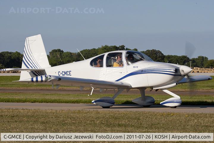 C-GMCE, 2008 Vans RV-10 C/N 40381, RV-10 CN 40381, C-GMCE