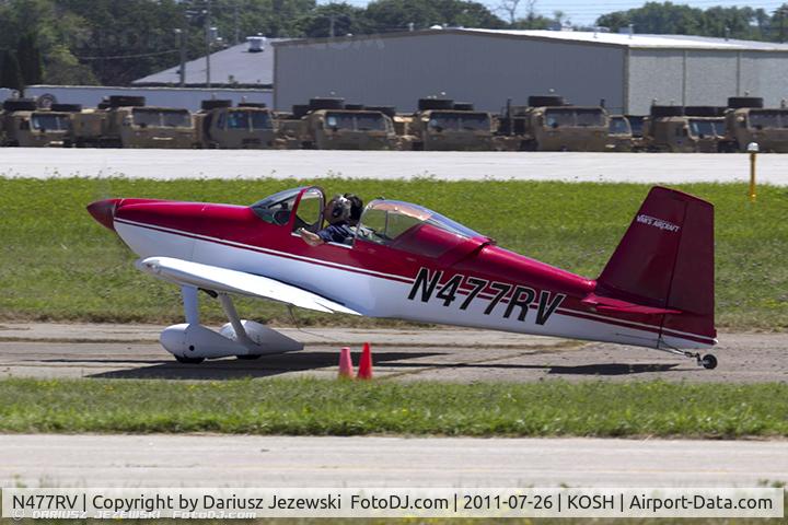 N477RV, 2004 Vans RV-7 C/N 71702, Vans RV-7 CN 71702, N477RV