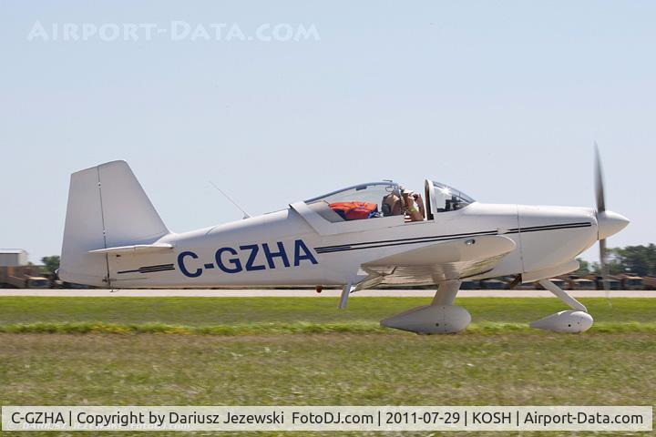 C-GZHA, 2003 Vans RV-6A C/N 24316, RV-6A CN 24316, C-GZHA