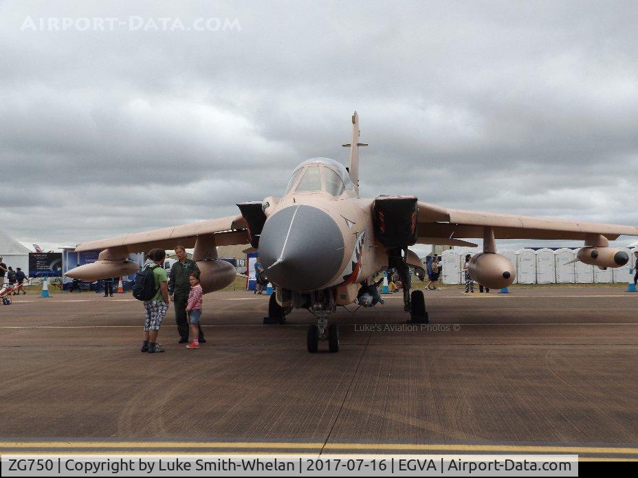 ZG750, 1991 Panavia Tornado GR.4 C/N 862/BT051/3420, Static at RIAT 17