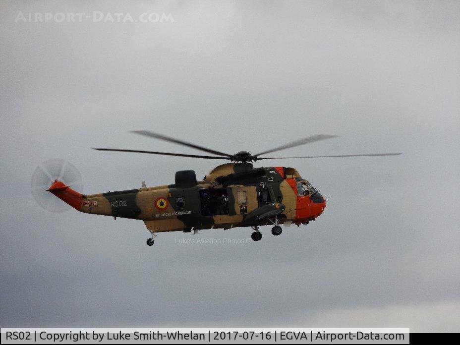 RS02, 1976 Westland Sea King Mk.48 C/N WA832, Displaying at RIAT 17.