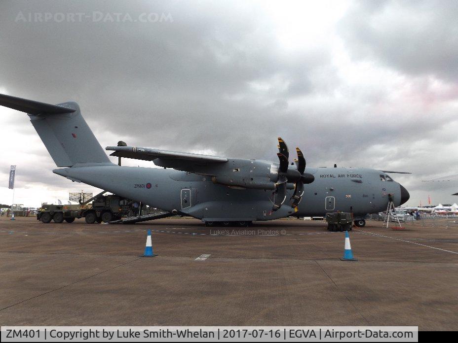ZM401, 2014 Airbus A400M-180 Atlas C.1 C/N 016, At RIAT 17.
