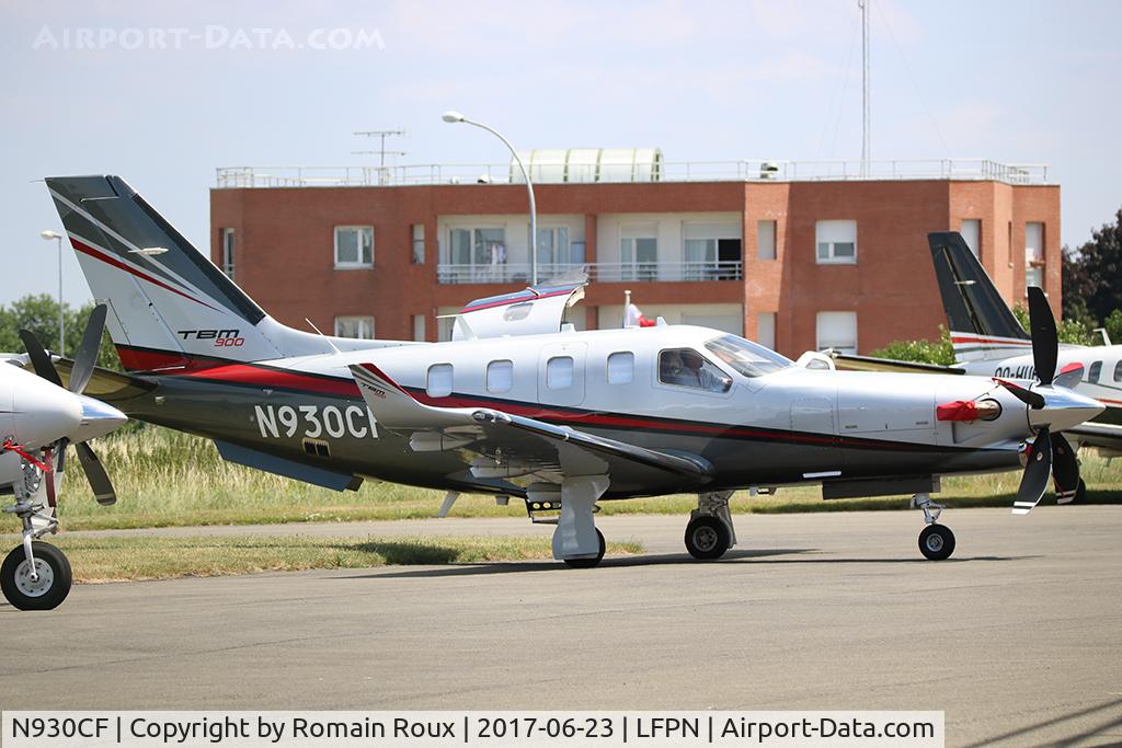 N930CF, 2017 Socata TBM-930 C/N 1157, Parked