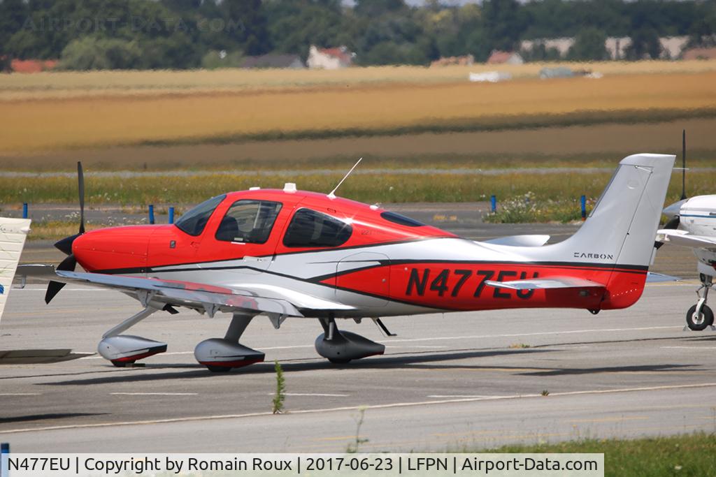 N477EU, 2017 Cirrus SR-22T C/N 1477, Parked