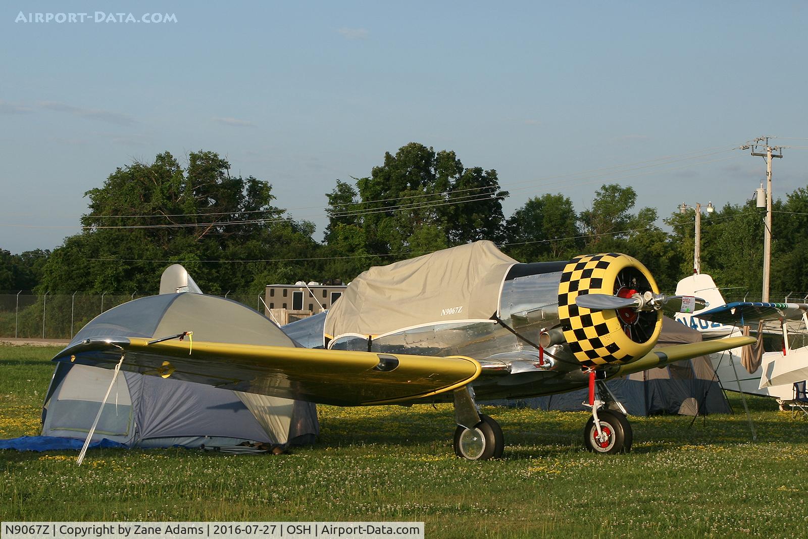 N9067Z, 1949 North American T-6G Texan C/N 168-105, At the 2016 EAA AirVenture - Oshkosh, Wisconsin