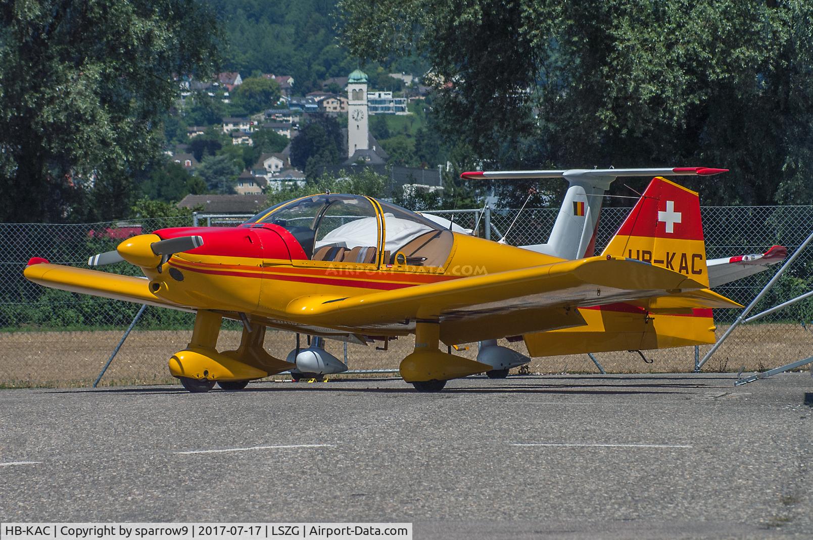 HB-KAC, 1978 Robin R-2160D Acrobin Alpha Sport C/N 134, at Grenchen airport