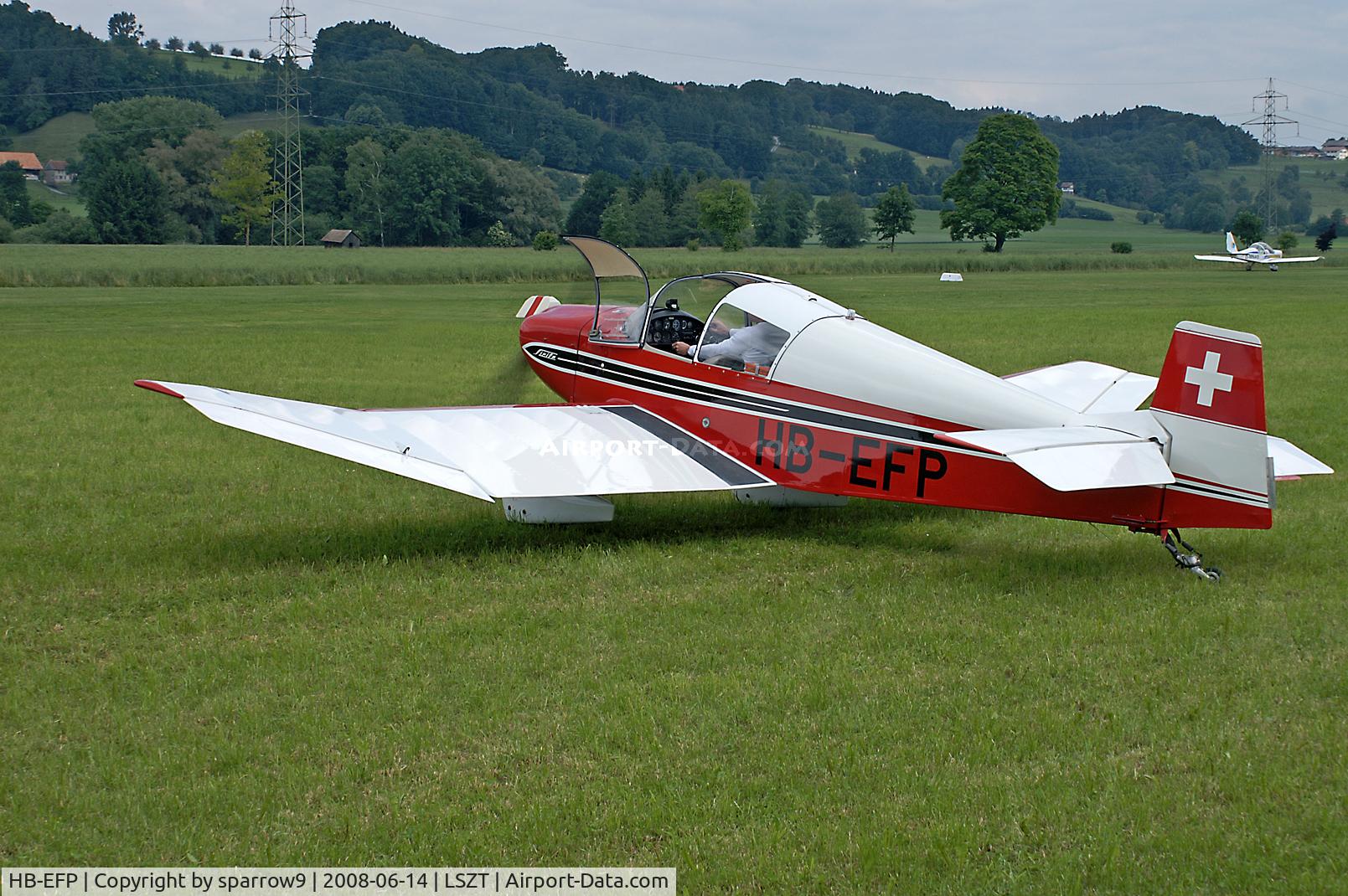 HB-EFP, 1962 CEA Jodel DR.1050 Ambassadeur C/N 338, Lommis airfield