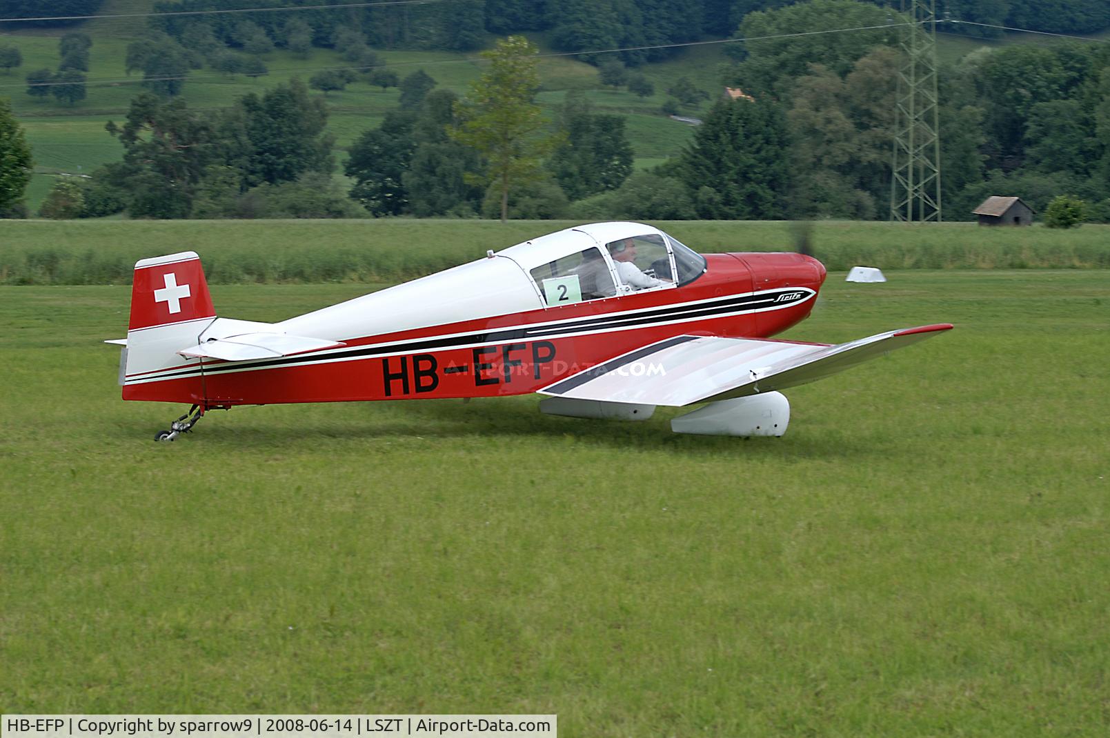 HB-EFP, 1962 CEA Jodel DR.1050 Ambassadeur C/N 338, Lommis airfield