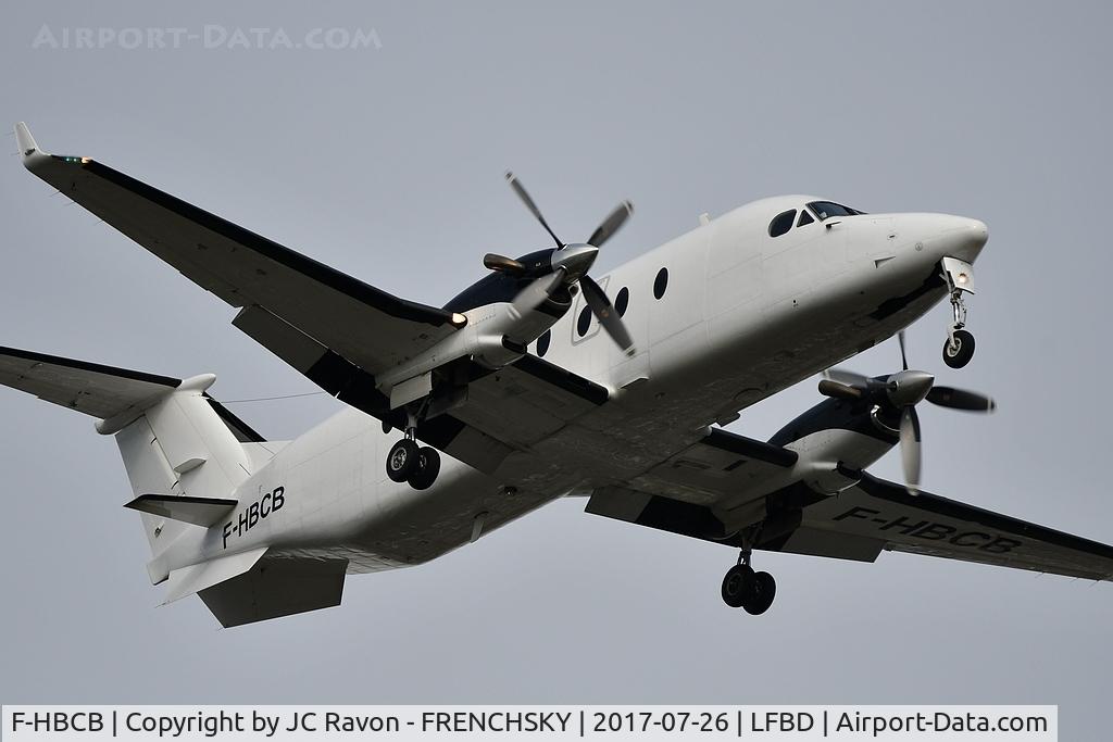 F-HBCB, 1999 Raytheon 1900D C/N UE-390, Chalair Aviation CE44 from Brest landing runway 23