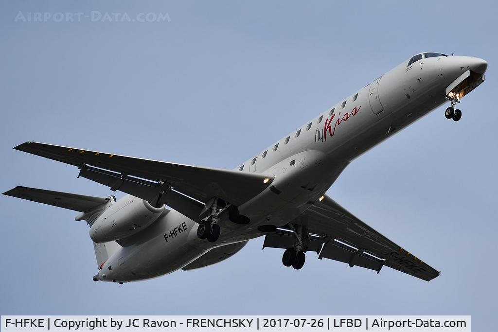 F-HFKE, 2000 Embraer ERJ-145LR (EMB-145LR) C/N 145299, Enhance Aero Maintenance SAS based Ljubljana 