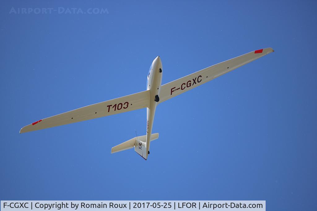 F-CGXC, Grob G-103C Twin III Acro C/N 34122, In flight