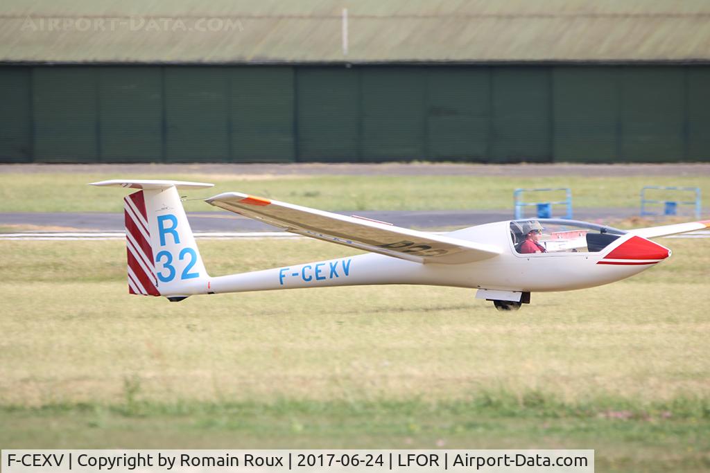 F-CEXV, Grob G-102 Astir CS 77 C/N 1779, Landing