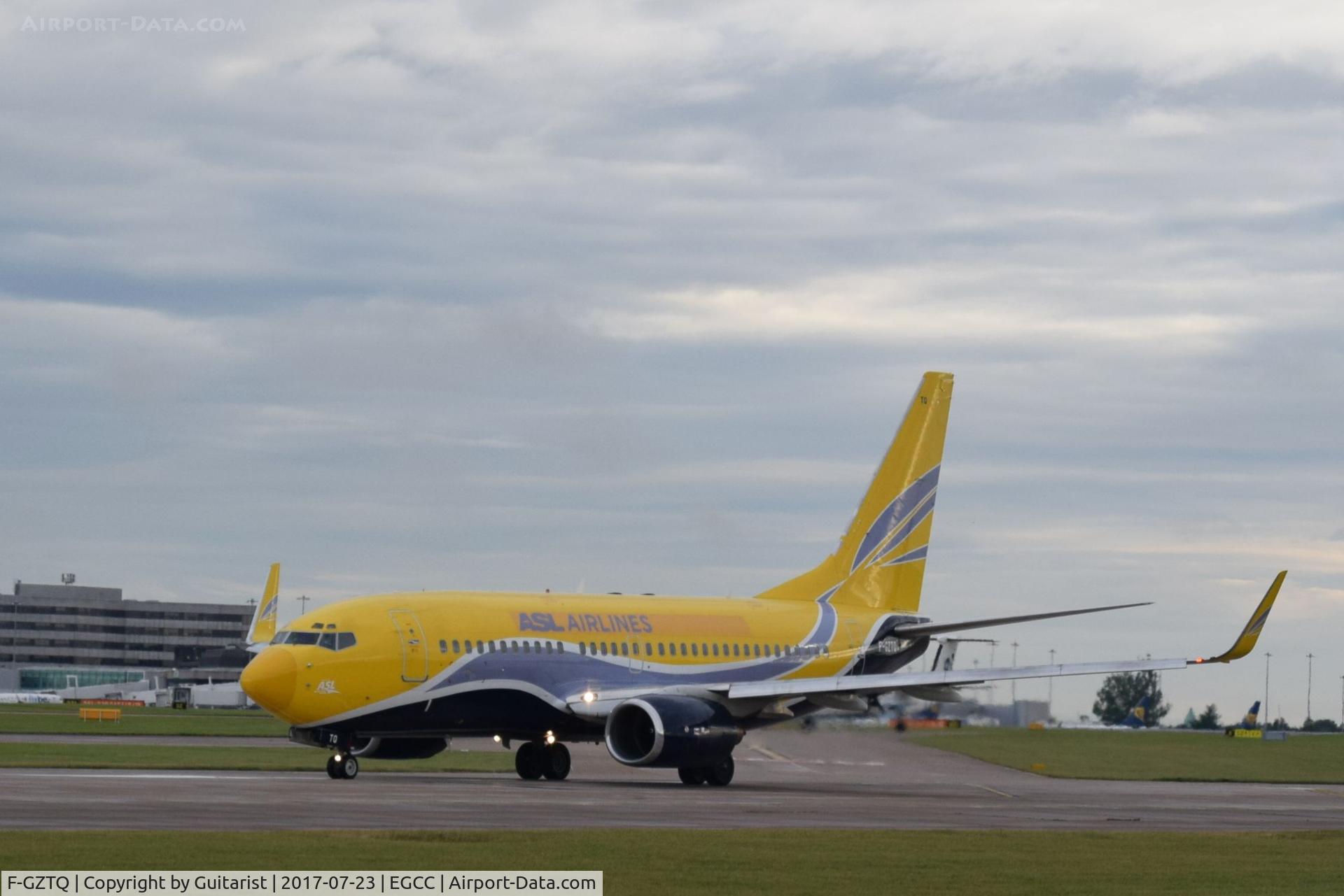 F-GZTQ, 1999 Boeing 737-73S C/N 29080, At Manchester