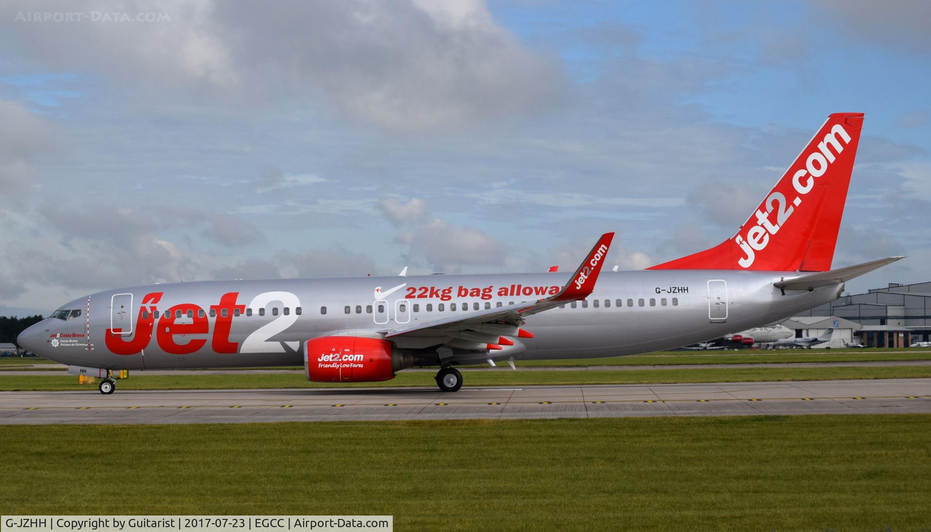 G-JZHH, 2000 Boeing 737-85P C/N 28536, At Manchester