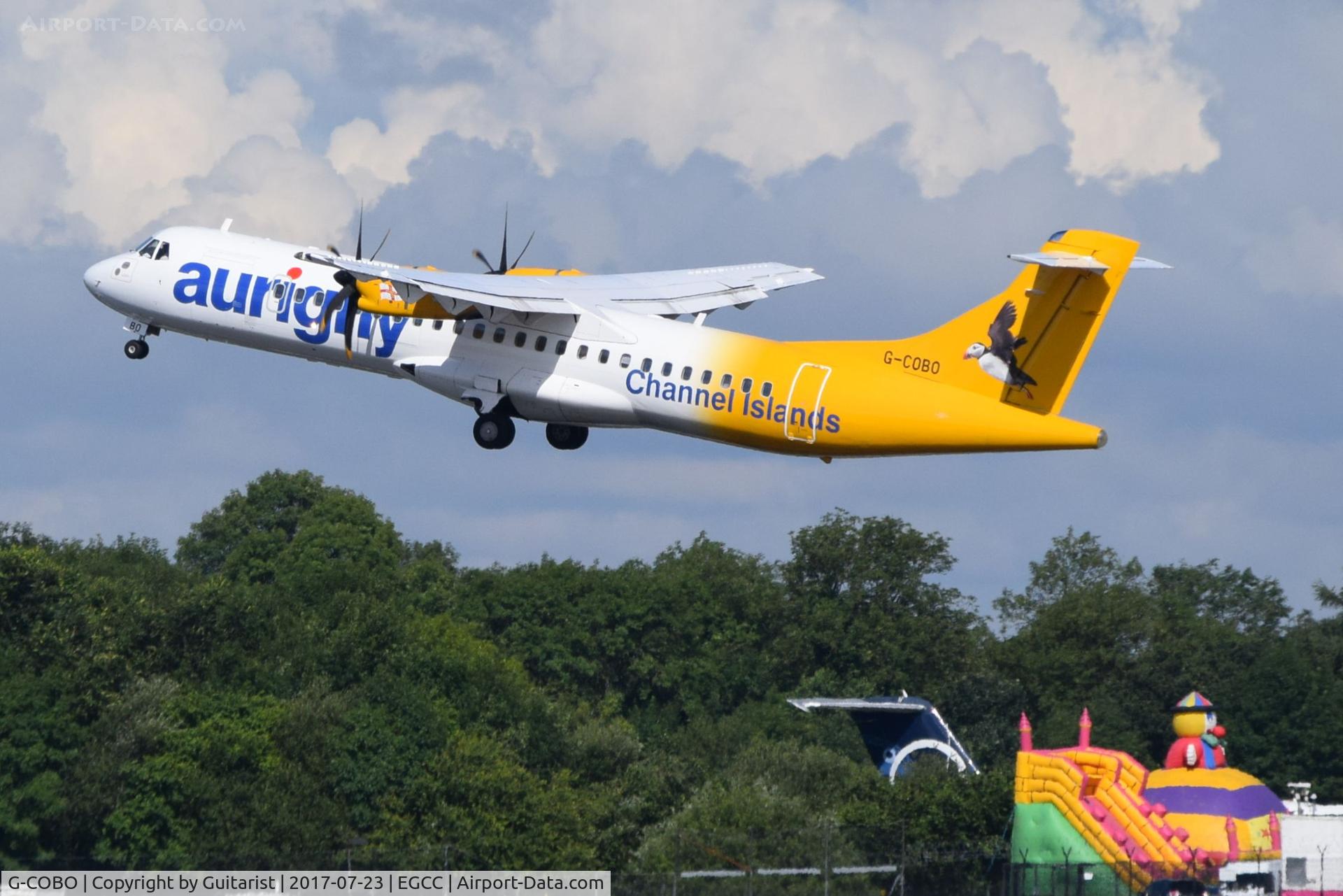 G-COBO, 2008 ATR 72-212A C/N 852, At Manchester