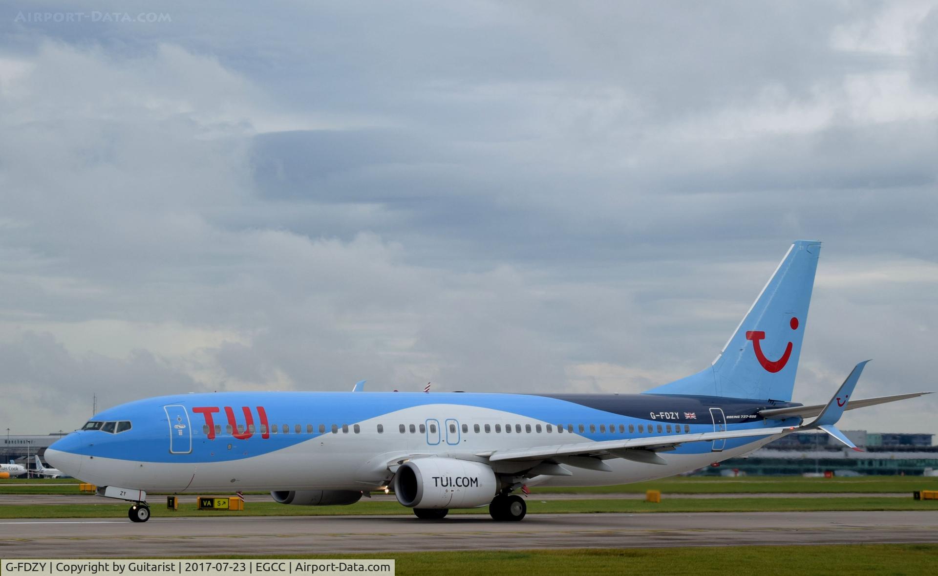 G-FDZY, 2011 Boeing 737-8K5 C/N 37261, At Manchester