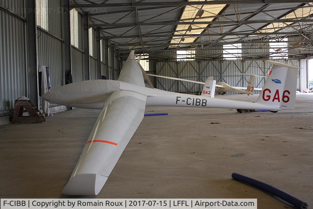 F-CIBB, Rolladen-Schneider LS-8-18 C/N 8262, Parked