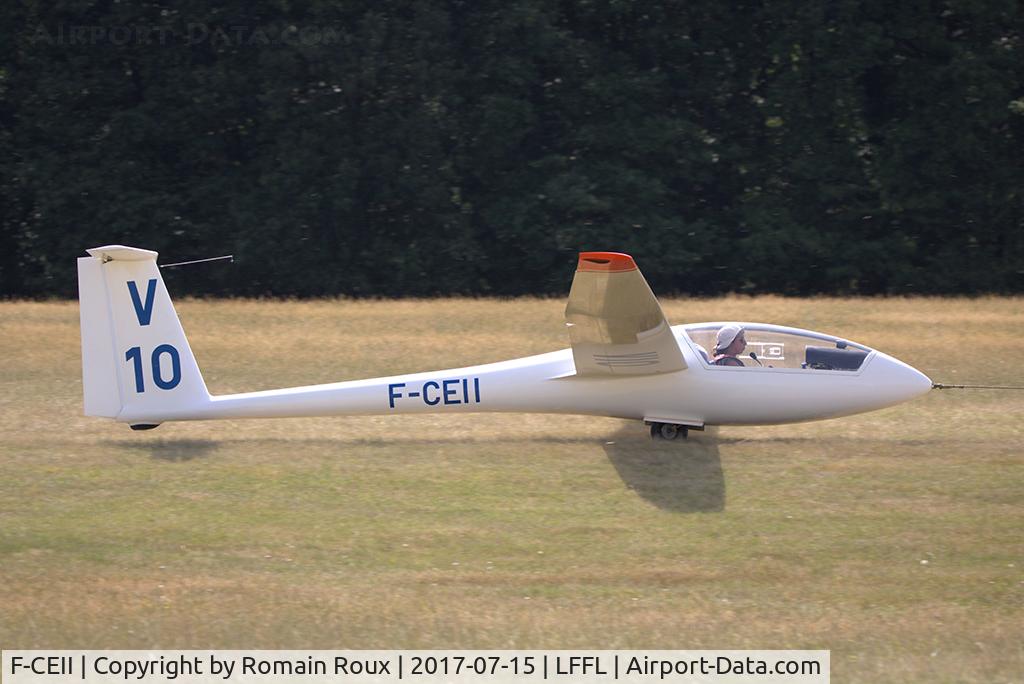 F-CEII, Rolladen-Schneider LS-4 C/N 4059, Take off