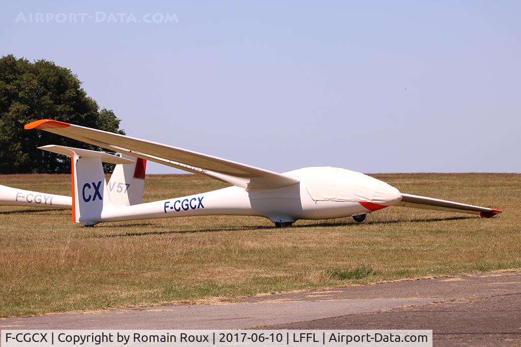 F-CGCX, Schleicher ASK-23B C/N 23064, Parked