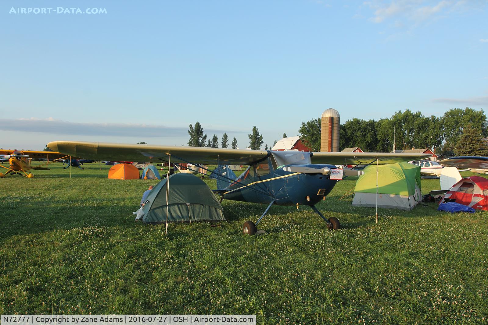 N72777, 1946 Cessna 140 C/N 9960, At the 2016 EAA AirVenture - Oshkosh, Wisconsin