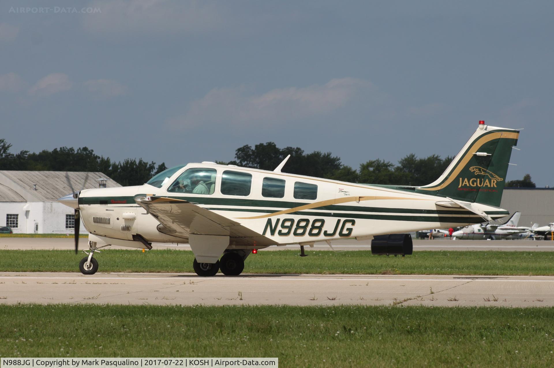 N988JG, 1999 Raytheon Aircraft Company B36TC Bonanza C/N EA-638, Raytheon B36TC