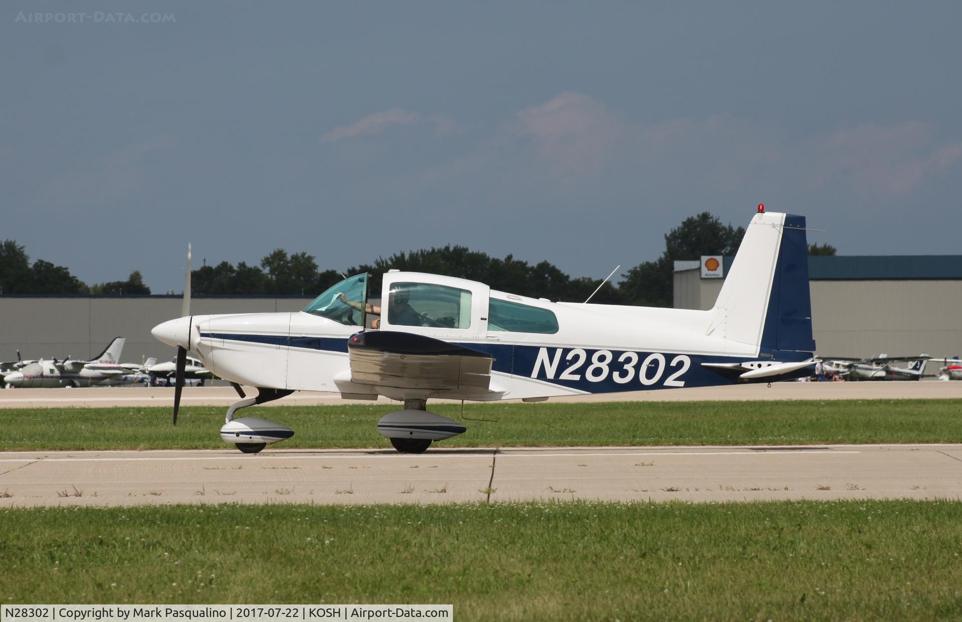 N28302, 1977 Grumman American AA-5B Tiger C/N AA5B0539, Grumman American AA-5B