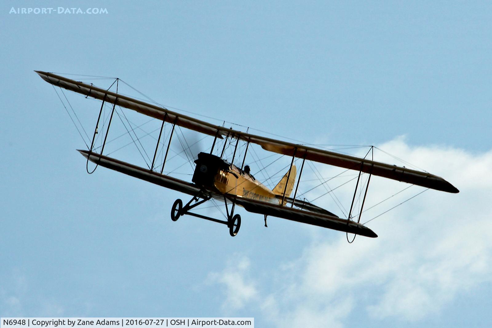 N6948, 1917 Standard J-1 C/N 1956, At the 2016 EAA AirVenture - Oshkosh, Wisconsin