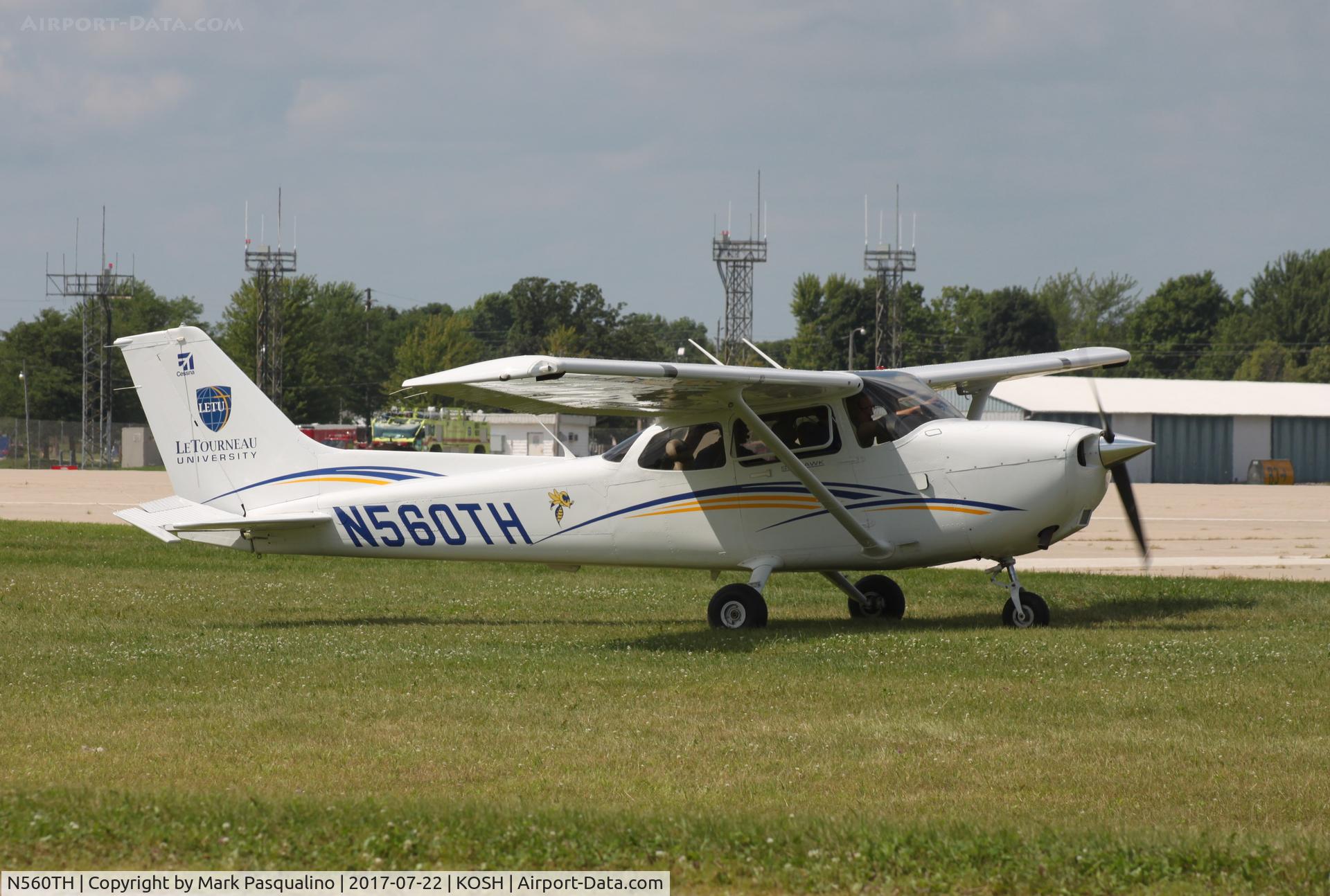 N560TH, 2016 Cessna 172S C/N 172S11668, Cessna 172S