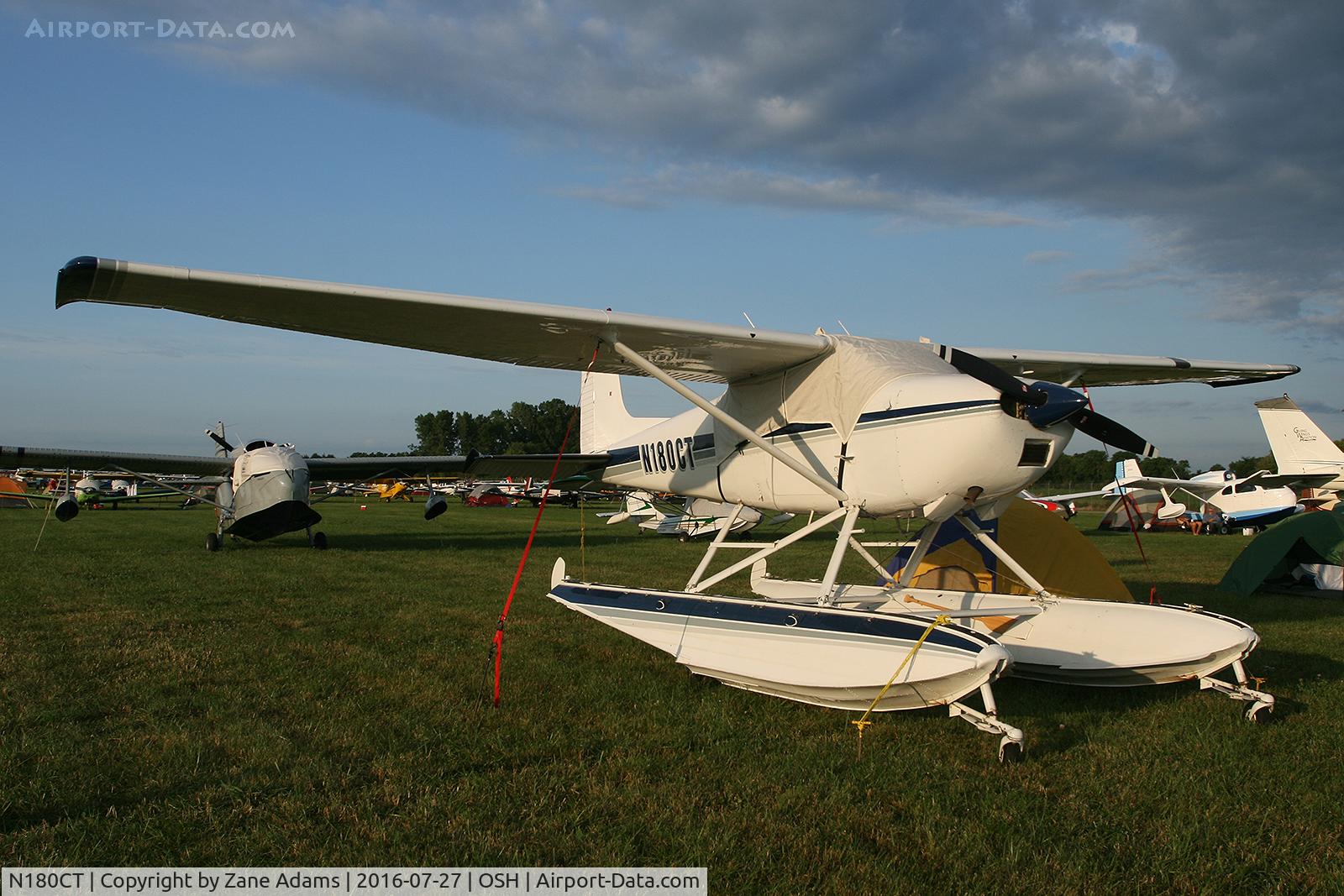 N180CT, Cessna 180B C/N 50632, At the 2016 EAA AirVenture - Oshkosh, Wisconsin