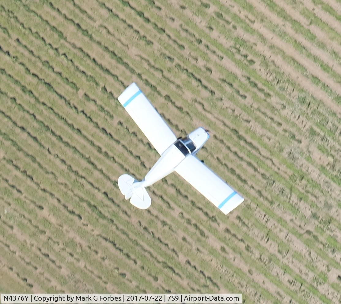 N4376Y, 1992 Hapi Cygnet SF-2A C/N 235, N4376Y during BFR flight from 7S9 to MMV