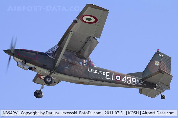 N394RV, SIAI-Marchetti SM-1019 C/N 040, Siai-Marchetti SM 1019 CN 040, N394RV