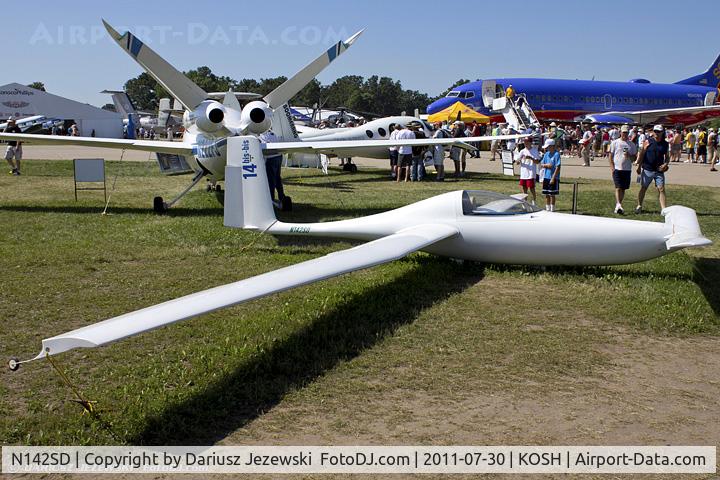 N142SD, 1985 Rutan Model 77 Solitaire C/N 6, Solitaire CN 6, N142SD