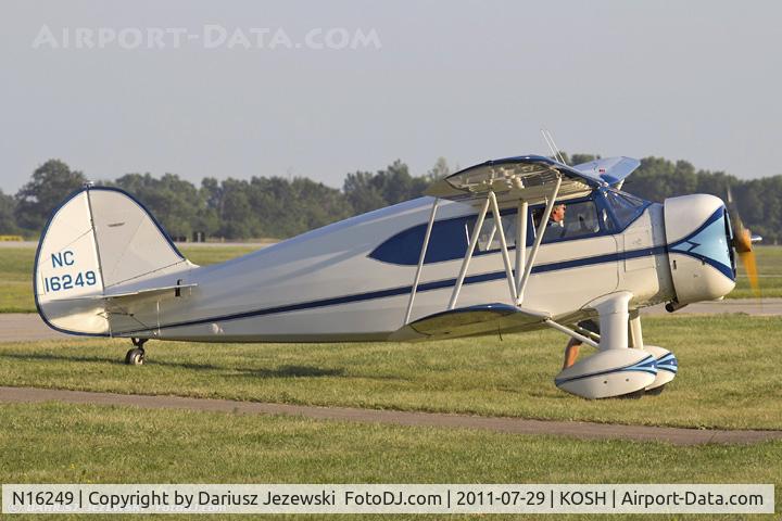 N16249, 1936 Waco YKS-6 C/N 4466, Waco YKS-6 CN 4466, NC16249