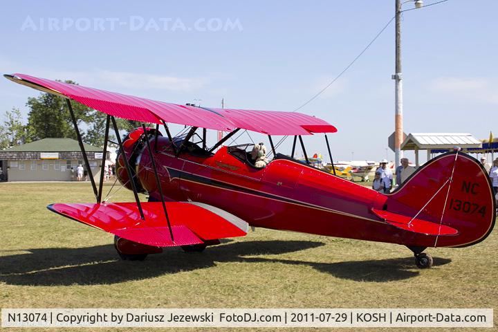 N13074, 1933 Waco UBF C/N 3691, Waco UBF CN 3691, NC13074