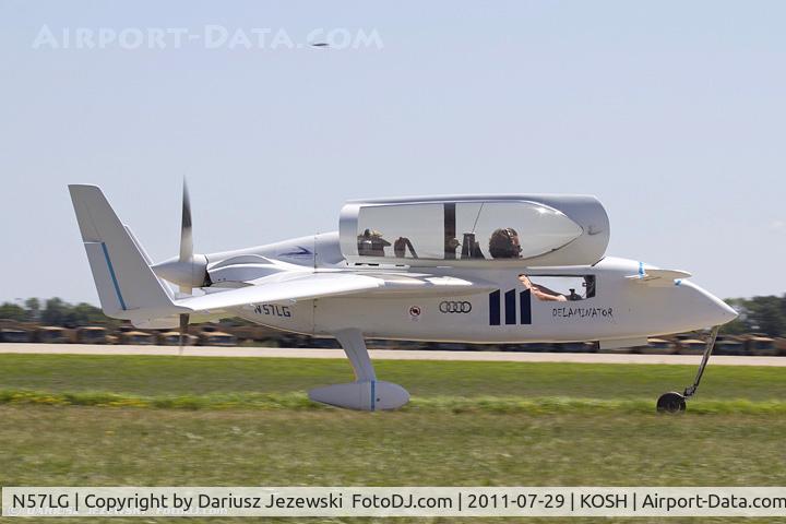 N57LG, 1983 Rutan VariEze C/N 57Z, VARI-EZE CN 57Z, N57LG