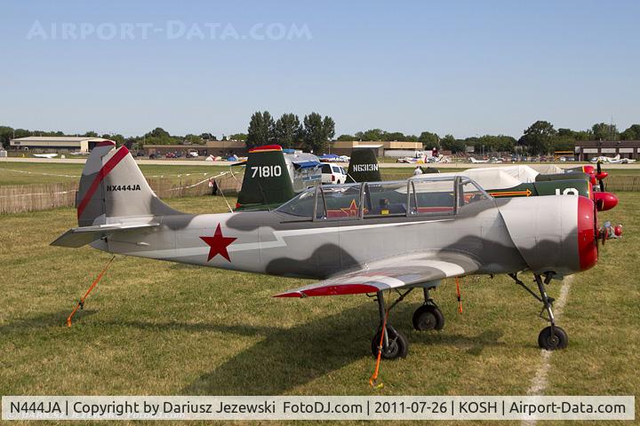 N444JA, 1993 Yakovlev (Aerostar) Yak-52 C/N 9311613, Yak-52 CN 9311613, NX444JA