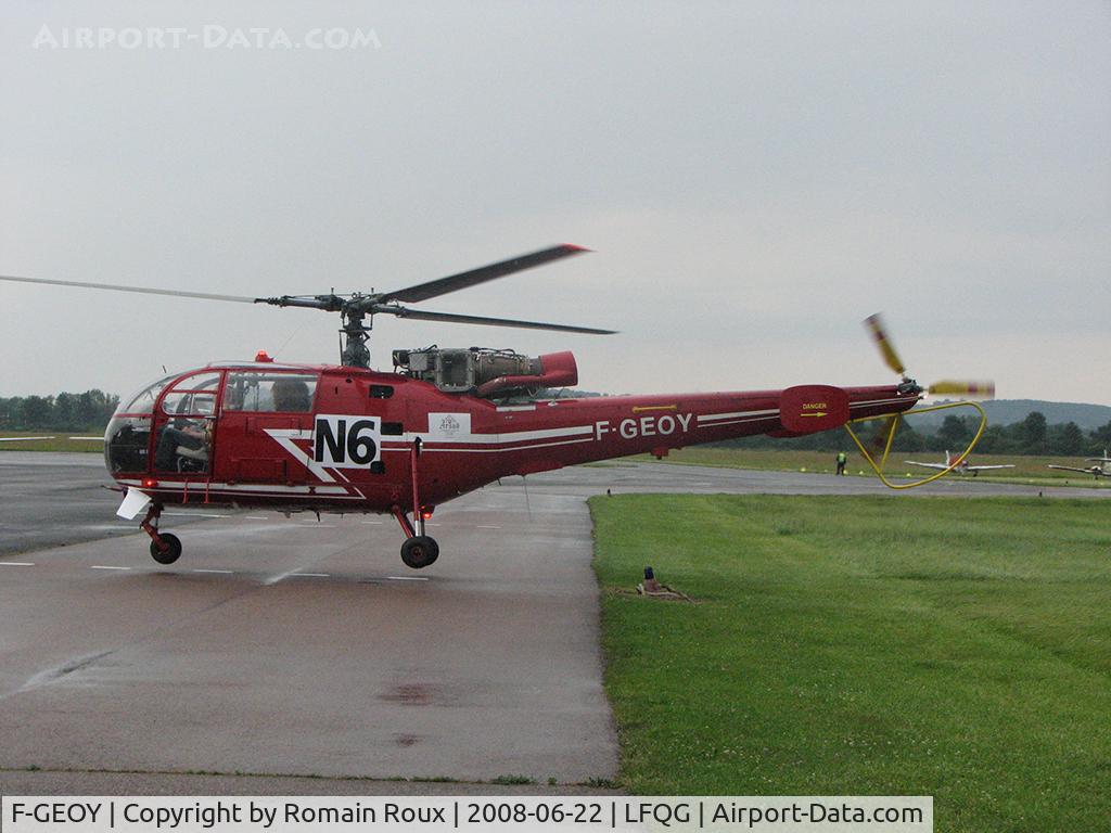 F-GEOY, Aerospatiale SA-316B Alouette III C/N 5397, Take off