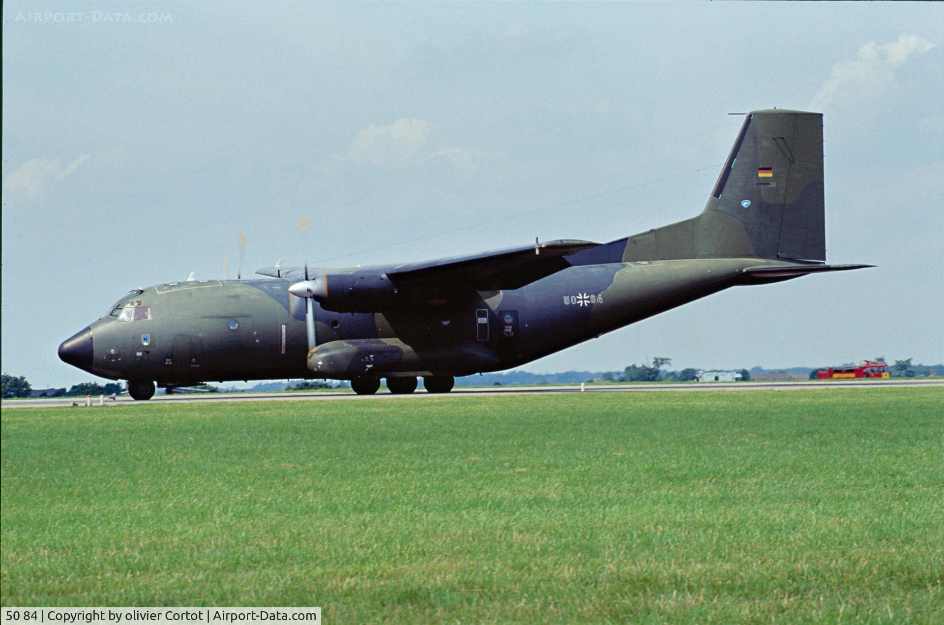 50 84, Transall C-160D C/N D121, RIAT 2001, RAF Cottesmore
