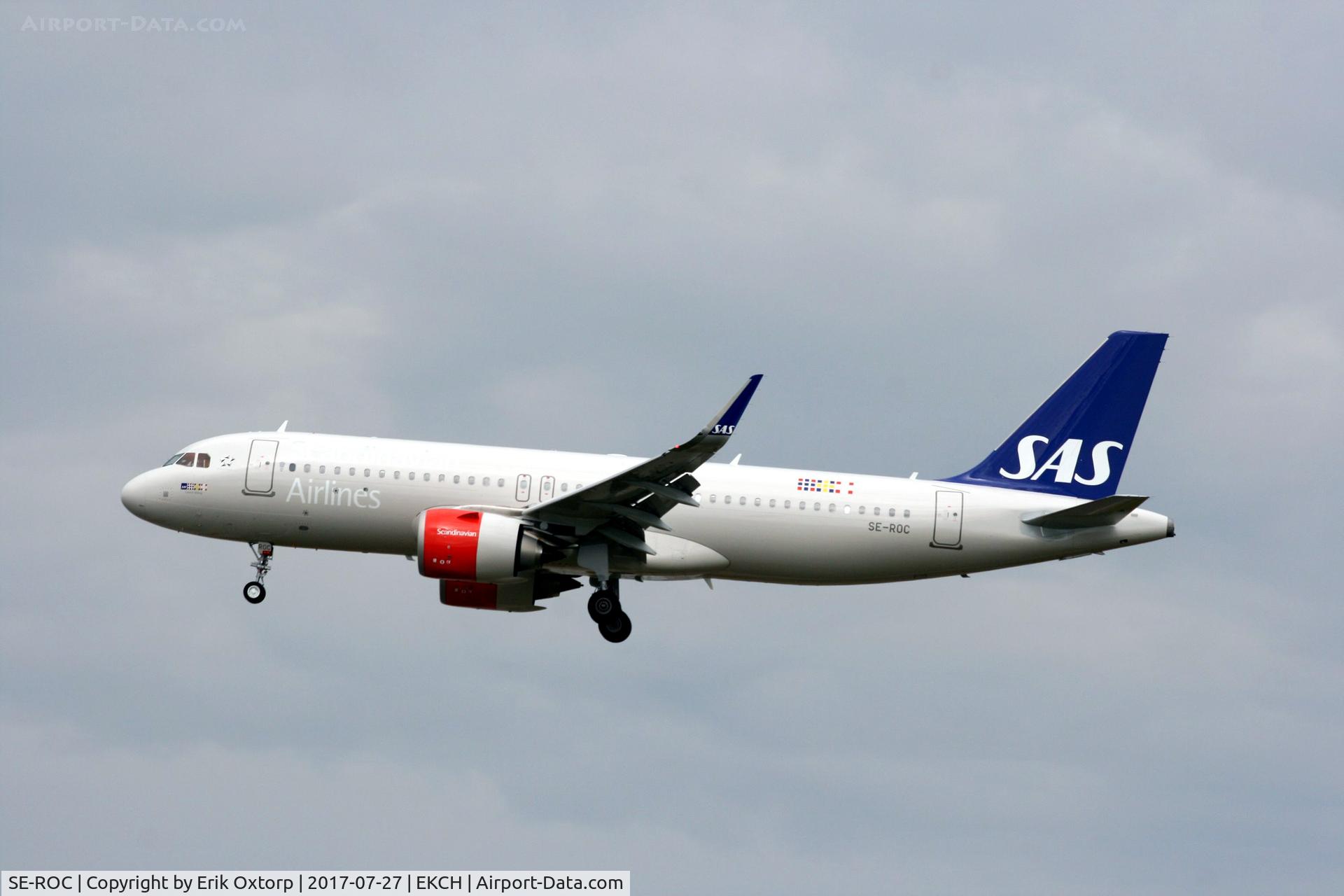 SE-ROC, 2017 Airbus A320-251N C/N 7723, SE-ROC arriving rw 22L