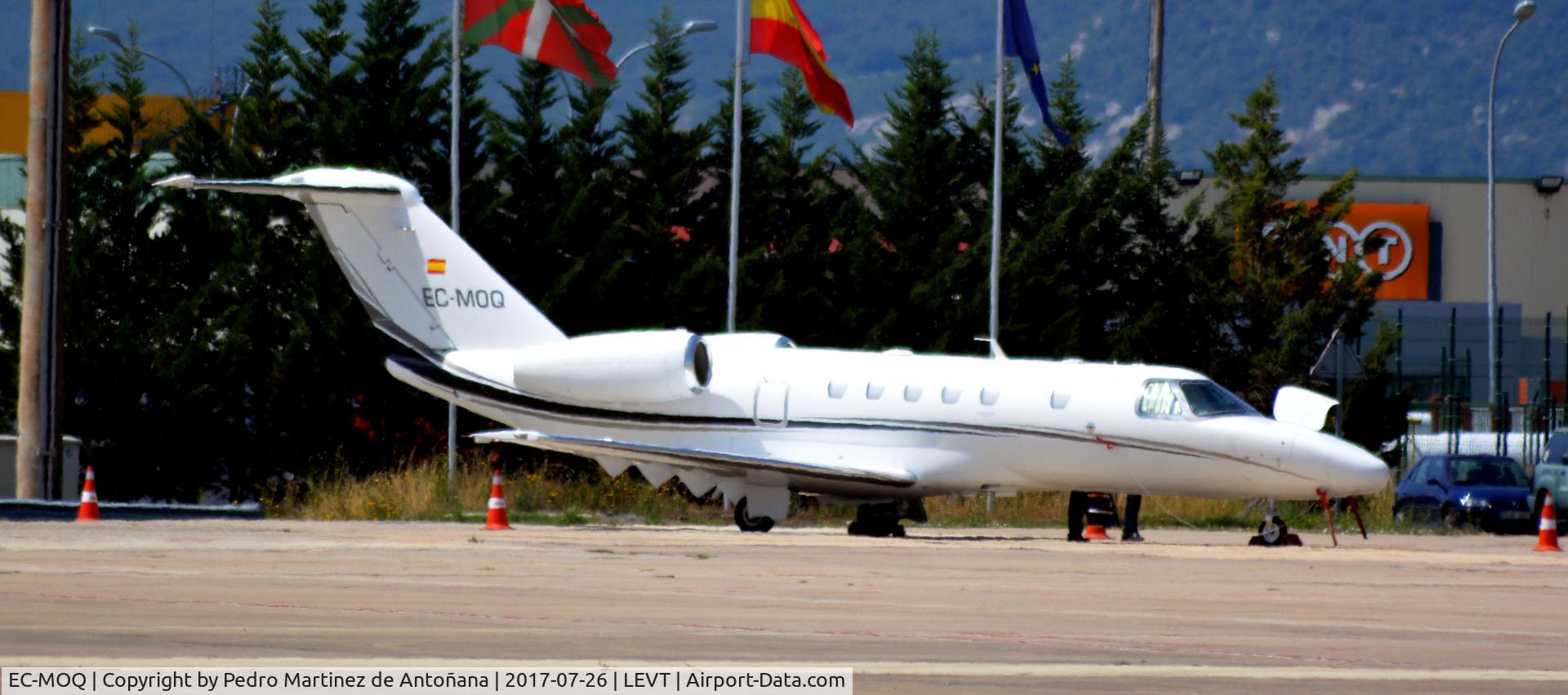 EC-MOQ, 2014 Cessna 525C CitationJet CJ4 C/N 525C-0161, Foronda - Vitoria-Gasteiz - España