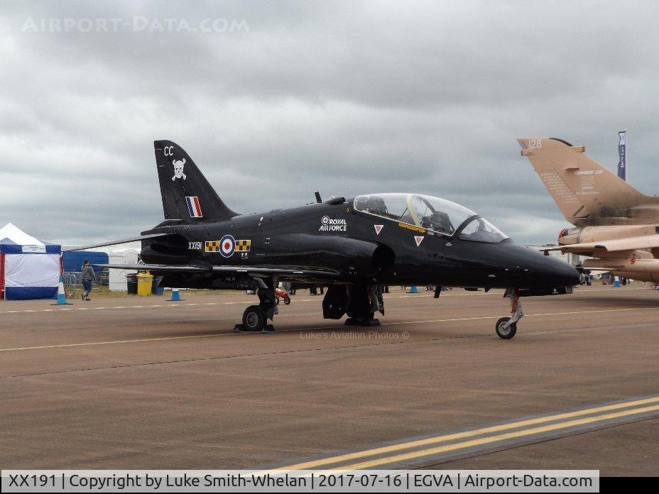 XX191, 1977 Hawker Siddeley Hawk T.1A C/N 038/312038, Static at RIAT 17.