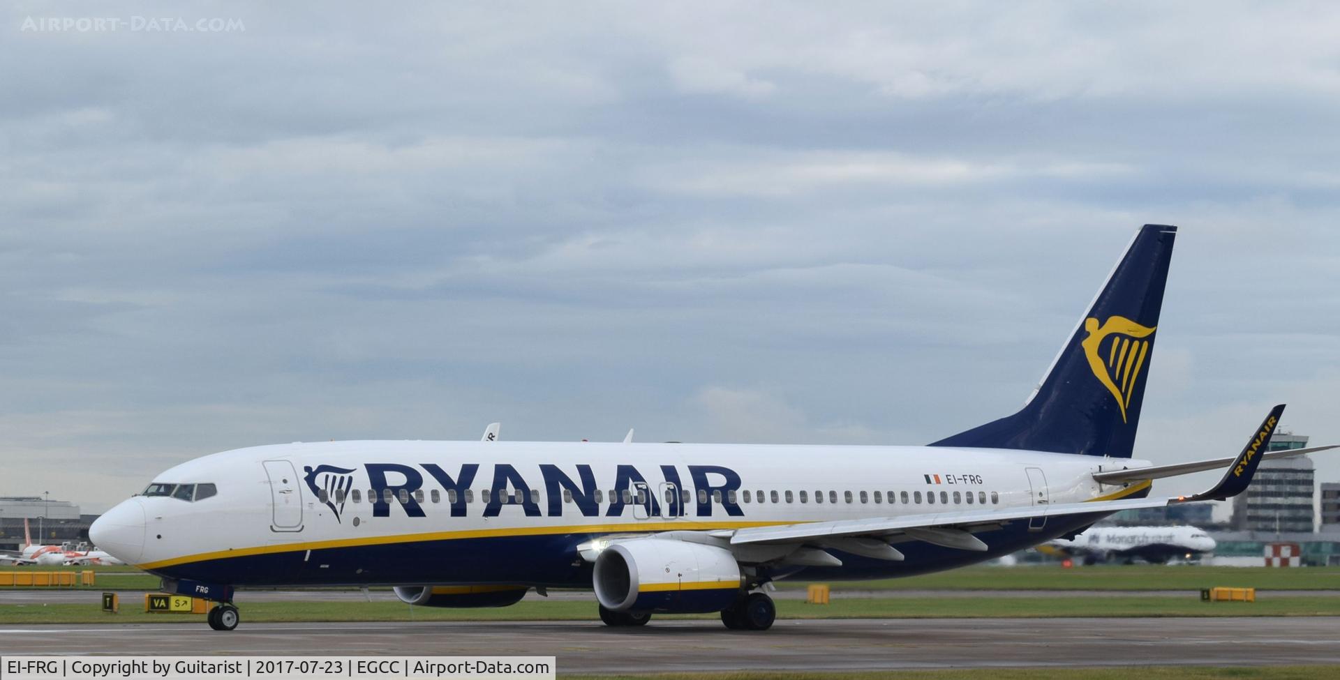 EI-FRG, 2016 Boeing 737-8AS C/N 44737, At Manchester