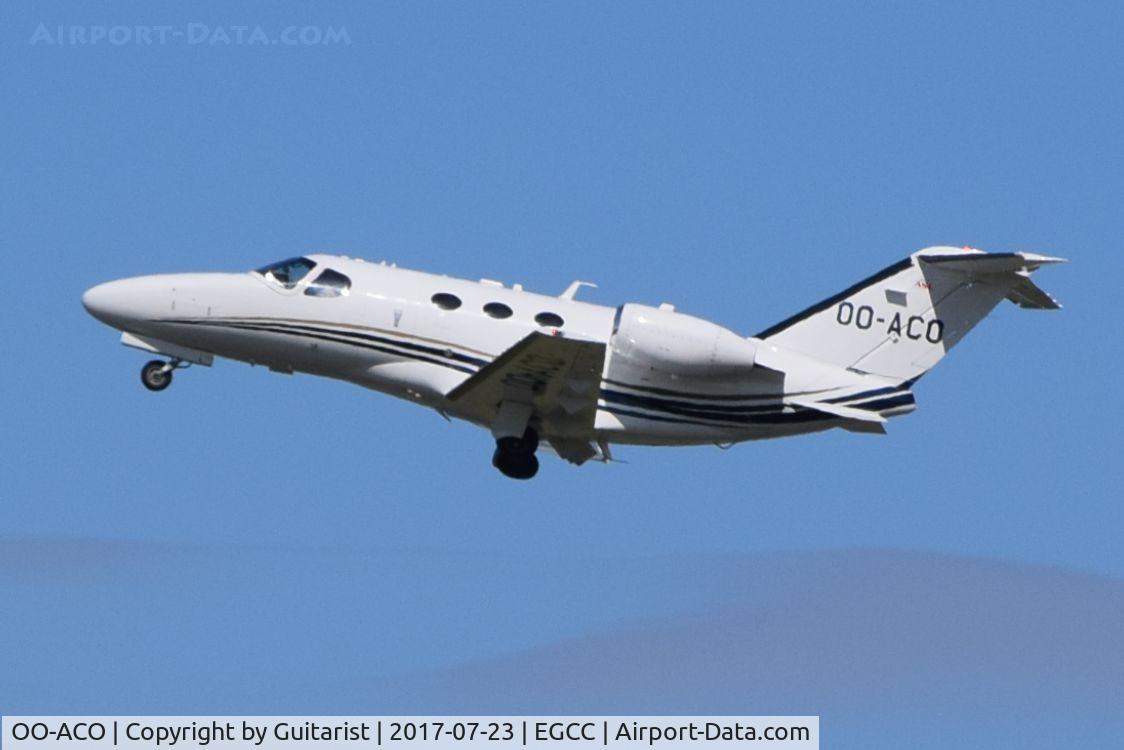 OO-ACO, 2009 Cessna 510 Citation Mustang Citation Mustang C/N 510-0260, At Manchester