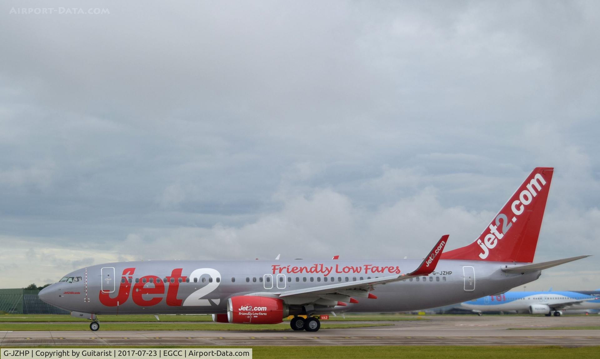 G-JZHP, 2016 Boeing 737-800 C/N 63147, At Manchester