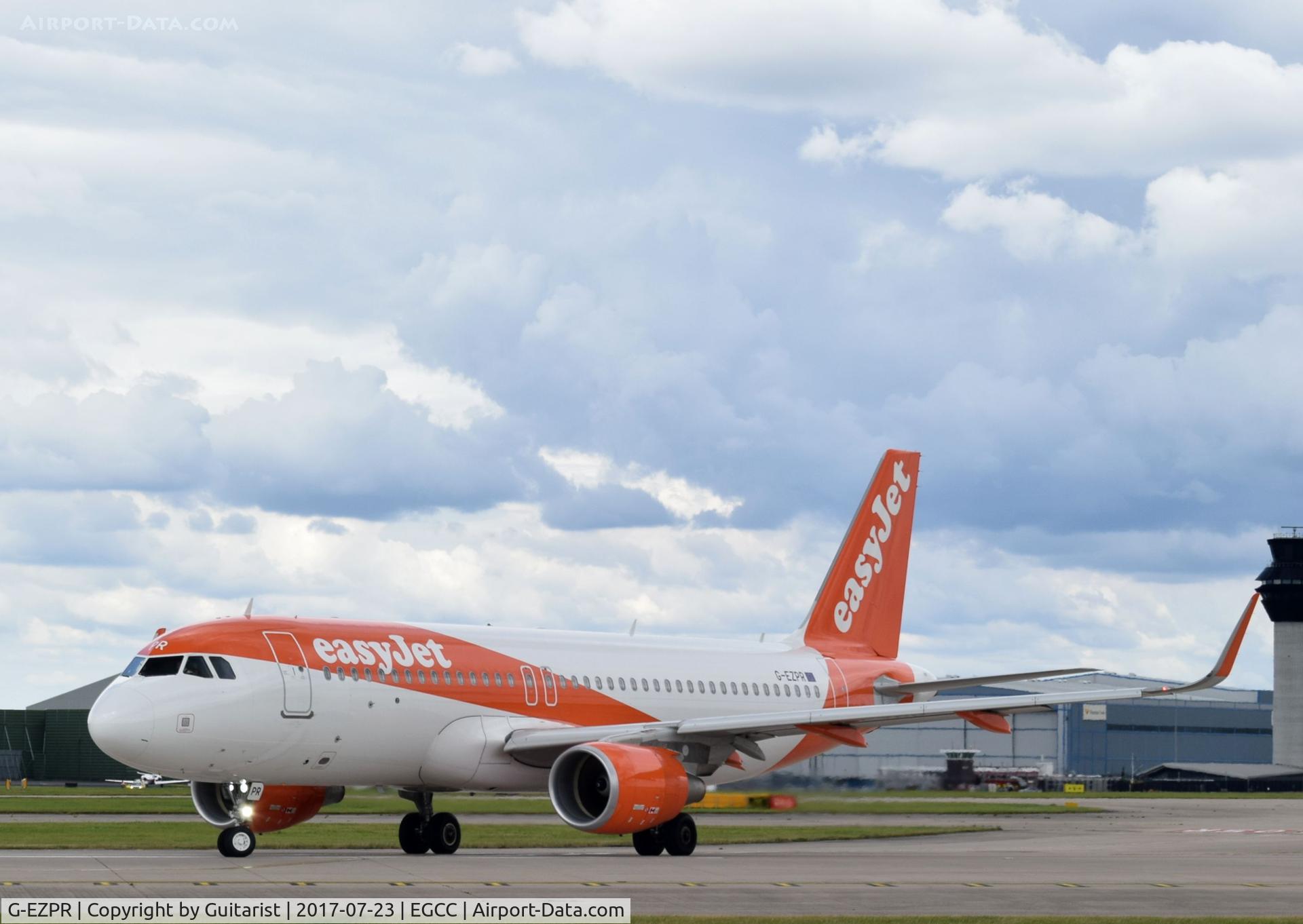 G-EZPR, 2016 Airbus A320-214 C/N 7372, At Manchester