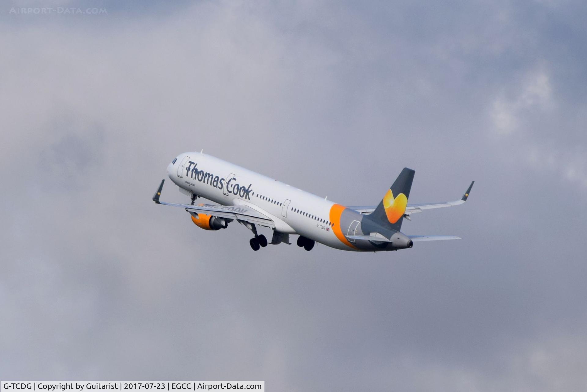 G-TCDG, 2014 Airbus A321-211 C/N 6122, At Manchester
