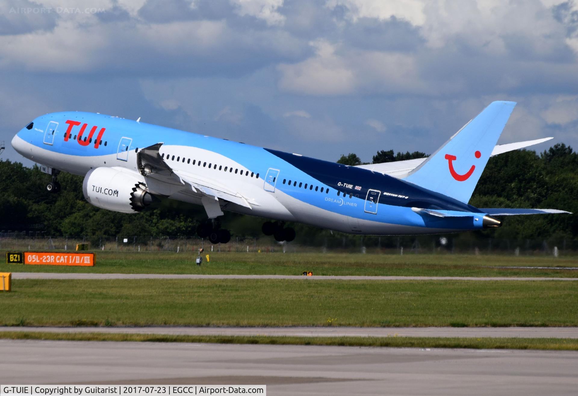 G-TUIE, 2014 Boeing 787-8 Dreamliner C/N 37227, At Manchester