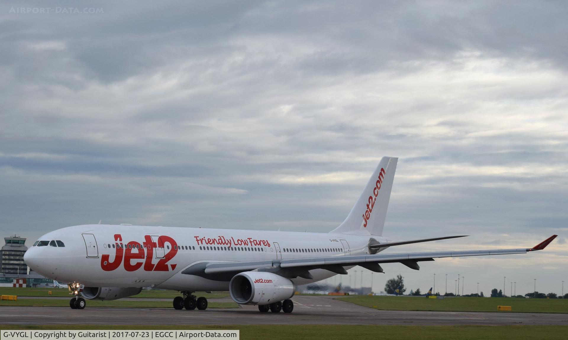 G-VYGL, 2013 Airbus KC3 Voyager (A330-243MRTT) C/N 1555, At Manchester
